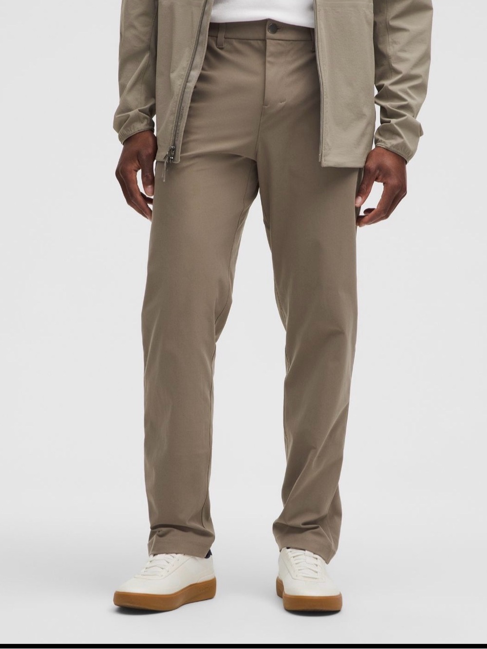 Lululemon ABC Classic-Fit Trouser 32" Nomad (Tan / Khaki)